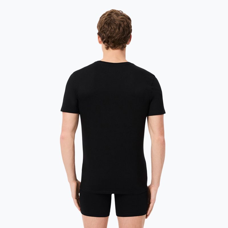 Koszulka męska Lacoste TH9008 3-pak black 3