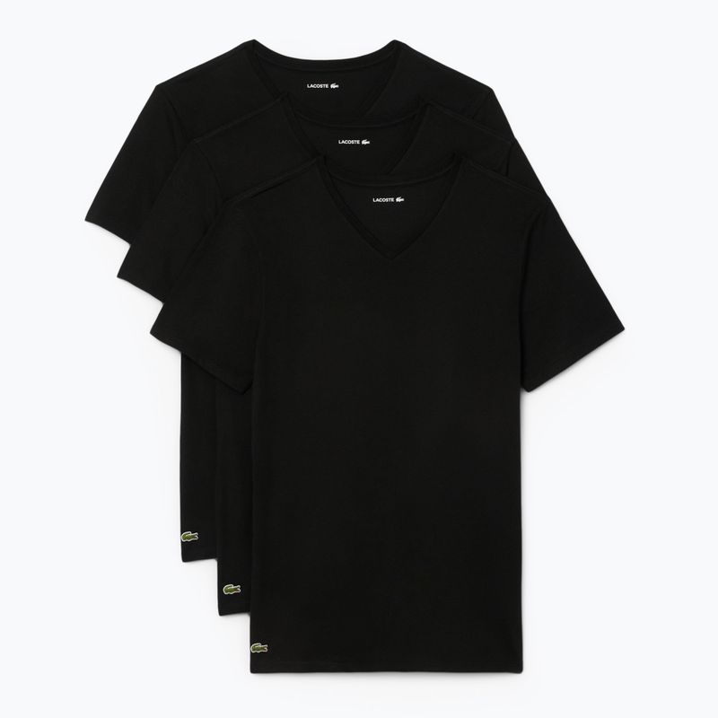 Koszulka męska Lacoste TH9008 3-pak black 5