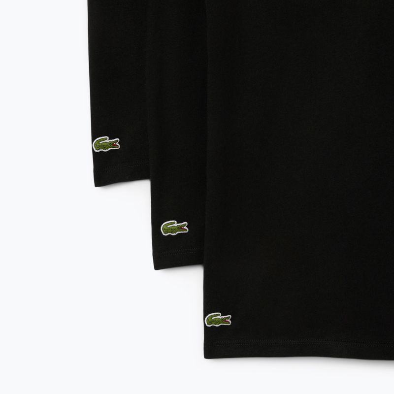 Koszulka męska Lacoste TH9008 3-pak black 6
