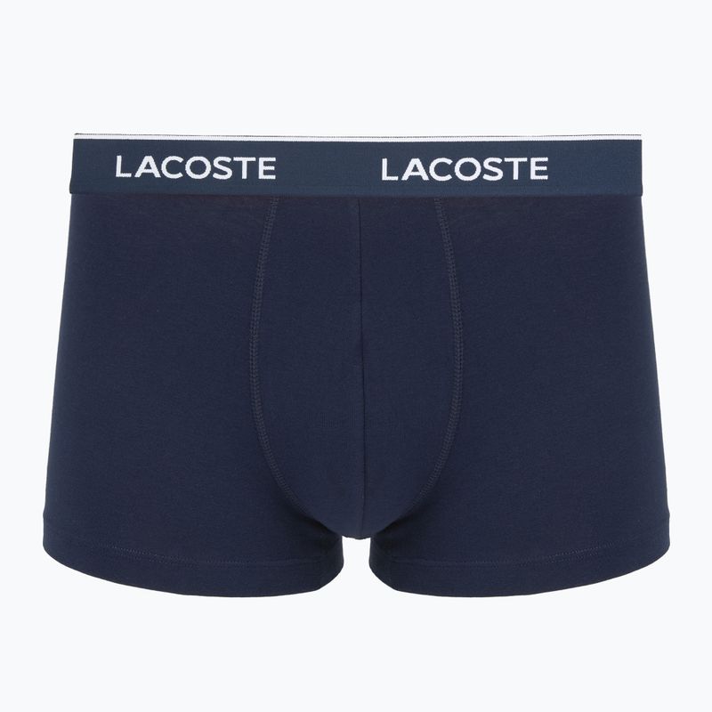 Bokserki męskie Lacoste 5H12997 3 pary navy blue/green/red/navy blue 3