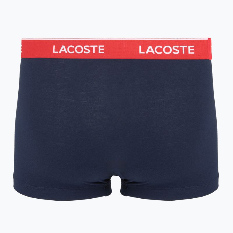 Bokserki męskie Lacoste 5H12997 3 pary navy blue/green/red/navy blue 5