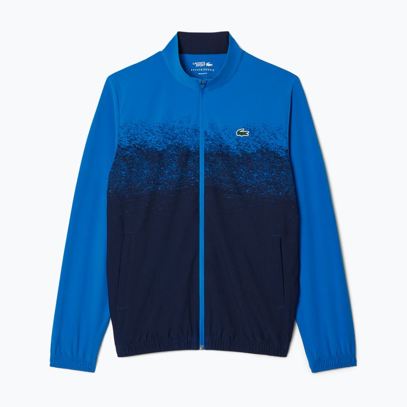 Dres tenisowy męski Lacoste WH8977 gipsy blue/navy blue 2