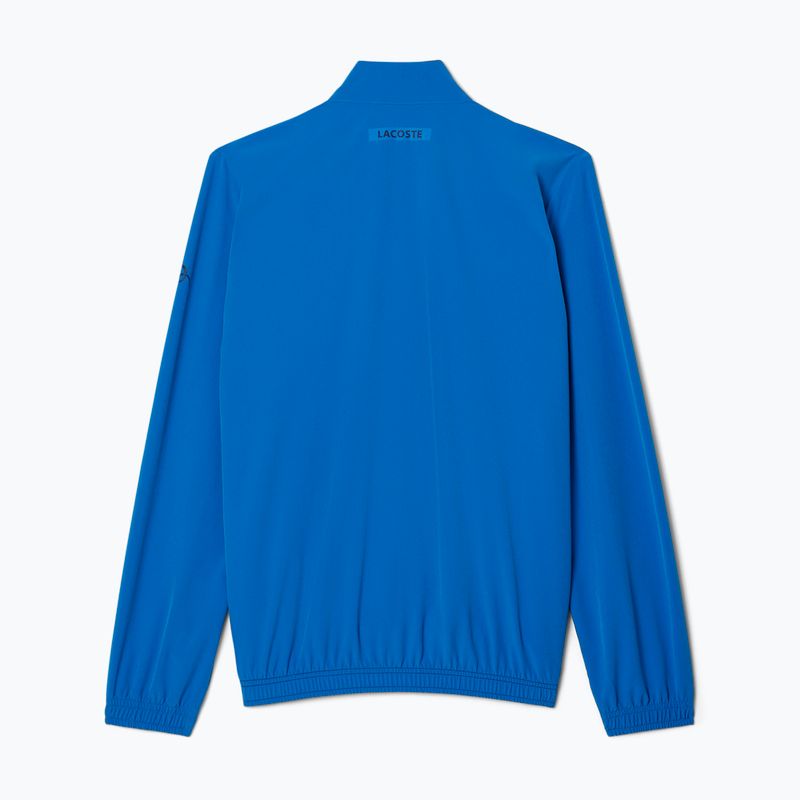 Dres tenisowy męski Lacoste WH8977 gipsy blue/navy blue 3