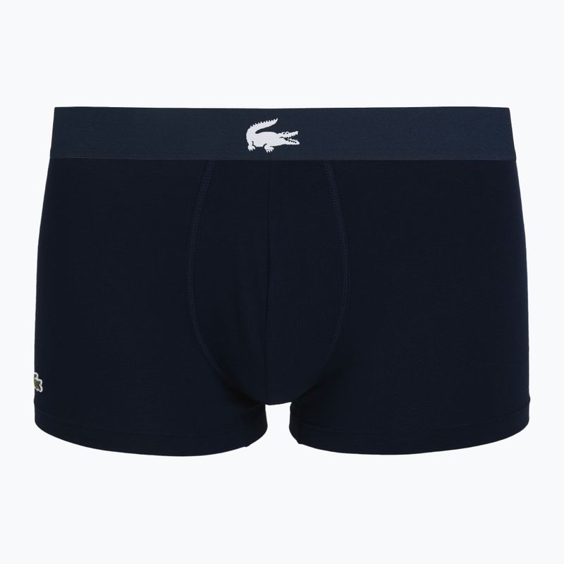 Bokserki męskie Lacoste 5H1291 3 pary thyme/navy blue/white 5