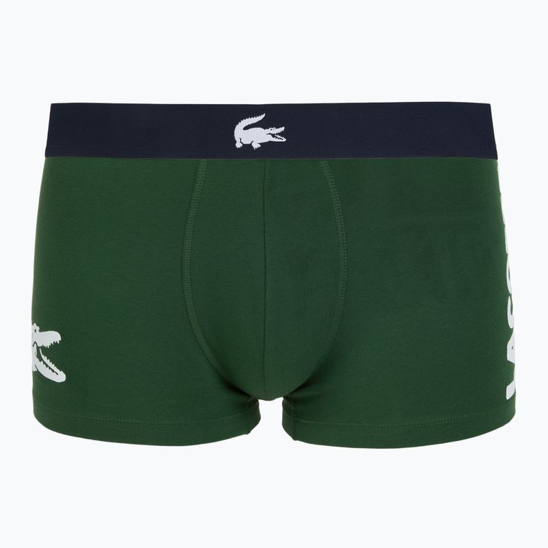 Bokserki męskie Lacoste 5H1291 3 pary thyme/navy blue/white 6