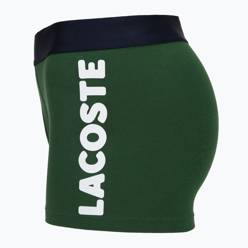 Bokserki męskie Lacoste 5H1291 3 pary thyme/navy blue/white 8