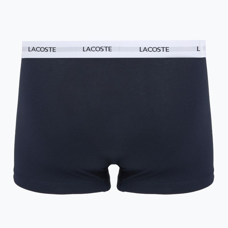 Bokserki męskie Lacoste 5H5150 3 pary black/green/navy blue 5