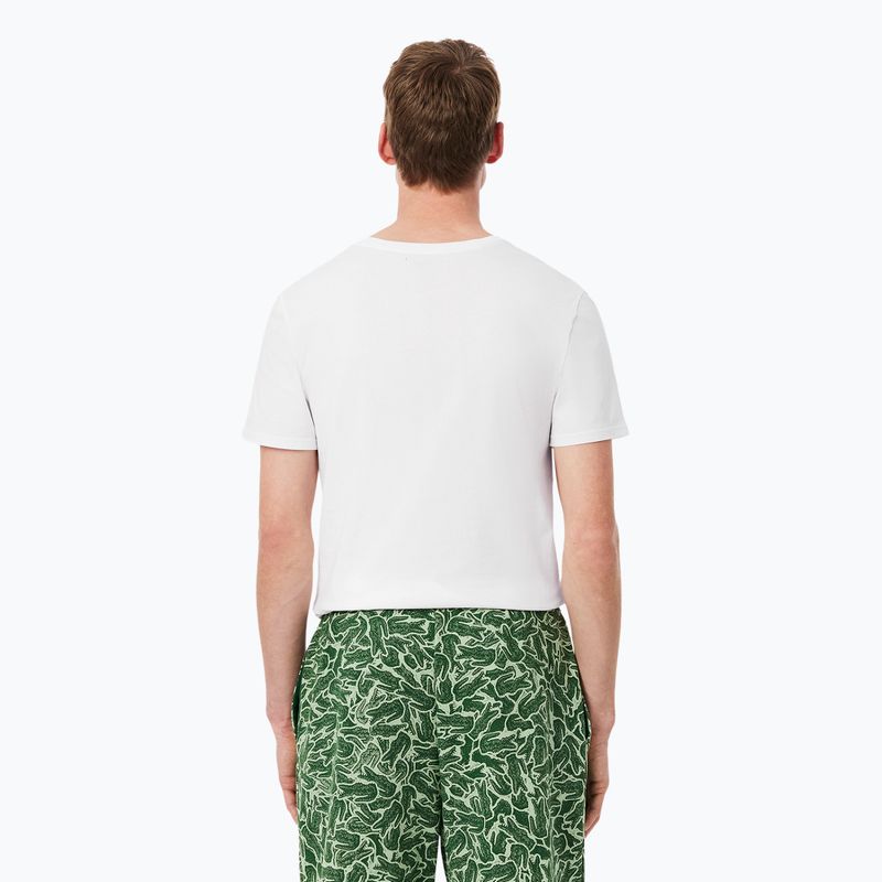 Koszulka męska Lacoste TH9007 3-pak white 2