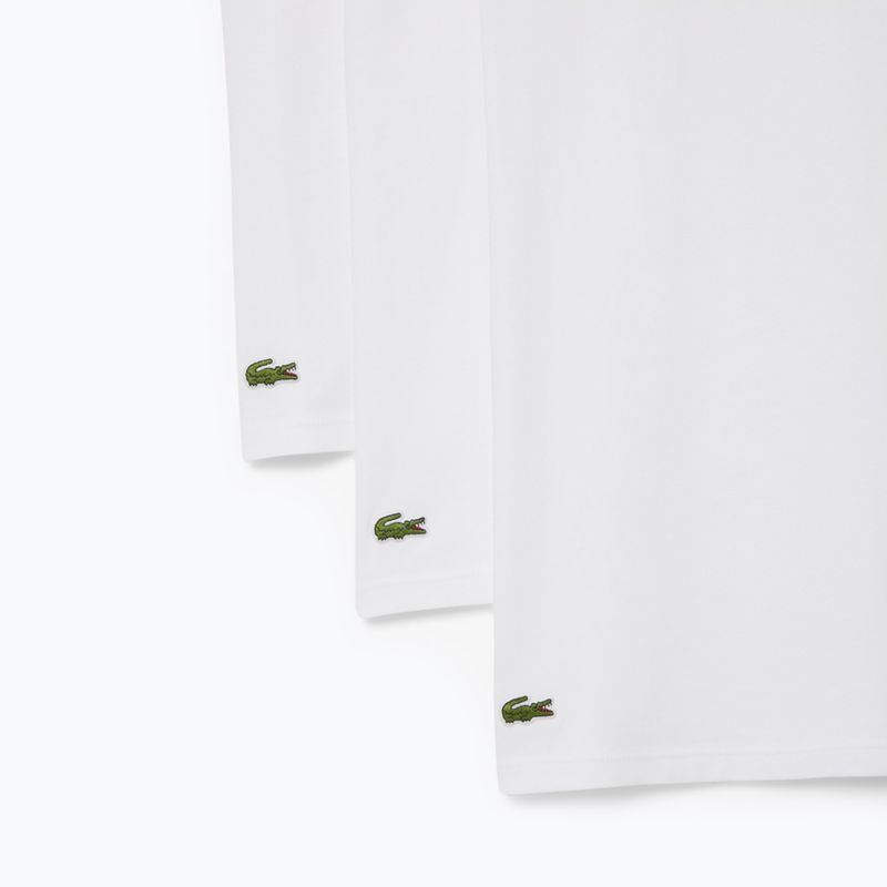 Koszulka męska Lacoste TH9007 3-pak white 5
