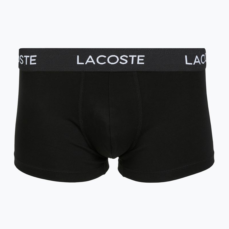 Bokserki męskie Lacoste 5H1292 5 par black 2