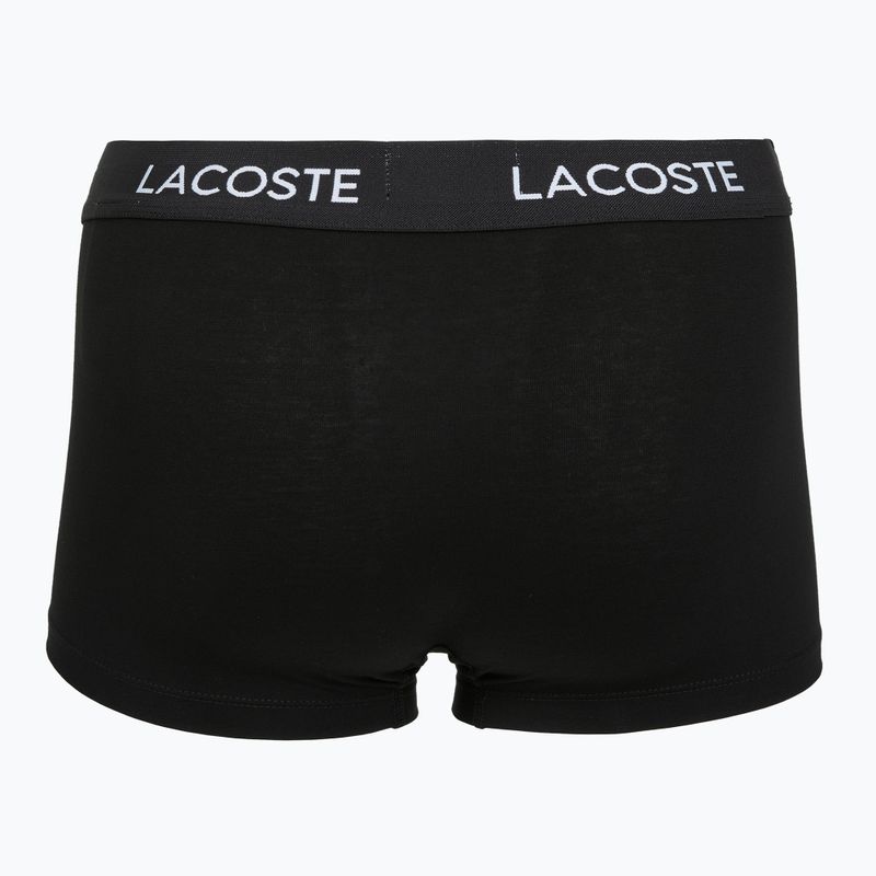 Bokserki męskie Lacoste 5H1292 5 par black 3