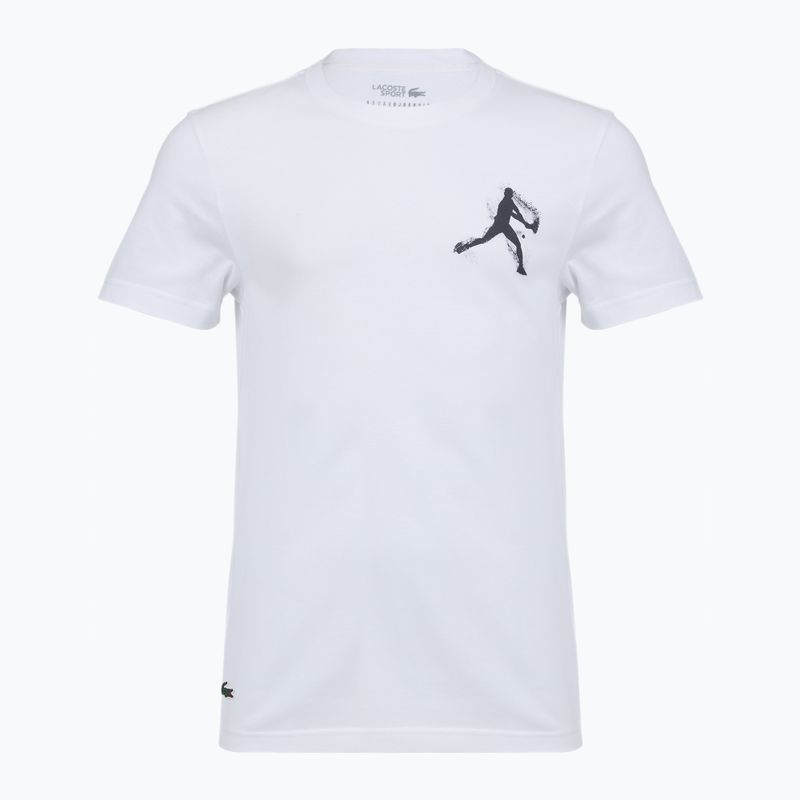Koszulka męska + czapka Lacoste TH1044 white/ navy blue 2