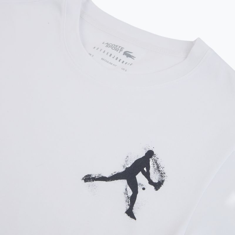 Koszulka męska + czapka Lacoste TH1044 white/ navy blue 4