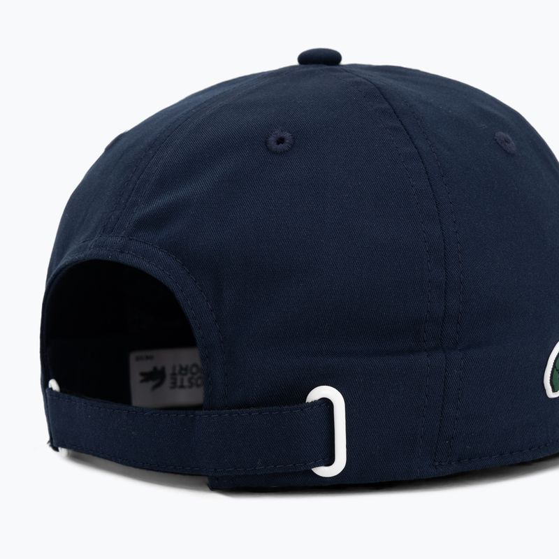 Koszulka męska + czapka Lacoste TH1044 white/ navy blue 9