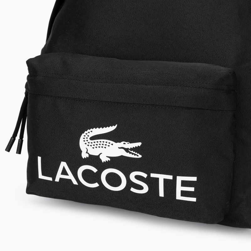 Plecak miejski Lacoste NU5182ZT 20 l black 4