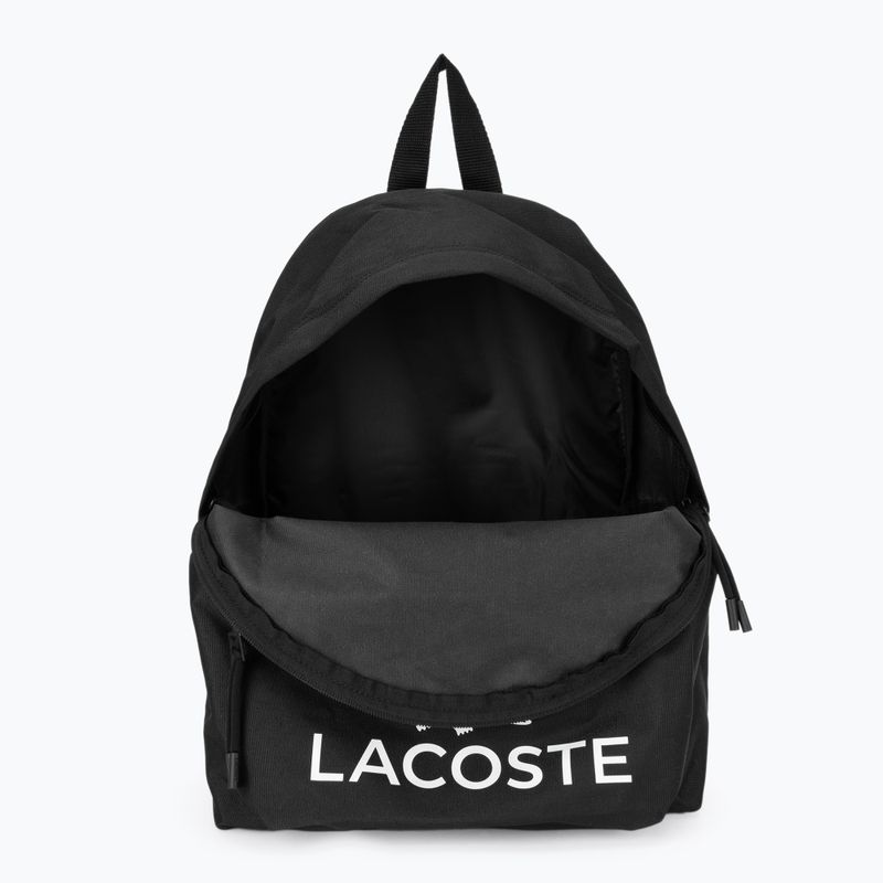Plecak miejski Lacoste NU5182ZT 20 l black 5