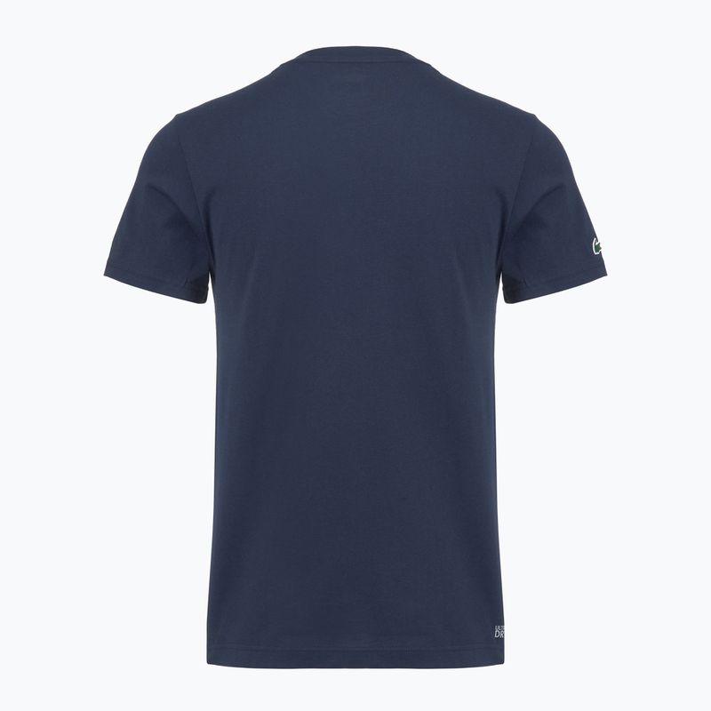 Koszulka męska Lacoste TH4769 navy blue 2