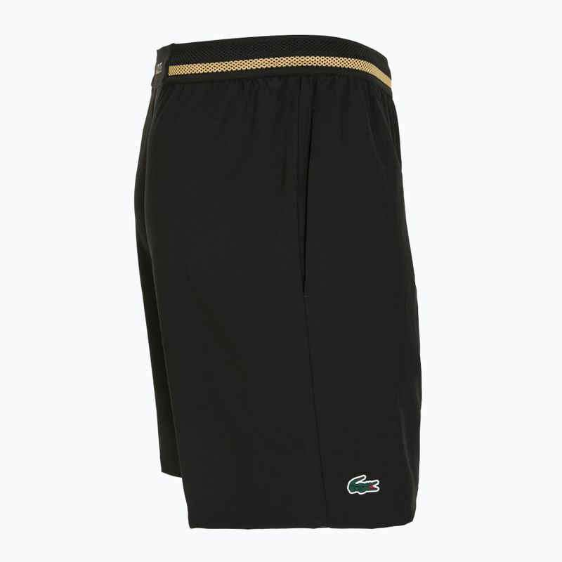 Spodenki tenisowe męskie Lacoste GH7413 black/gold 3