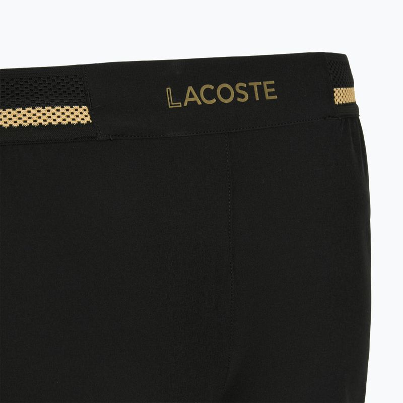 Spodenki tenisowe męskie Lacoste GH7413 black/gold 4