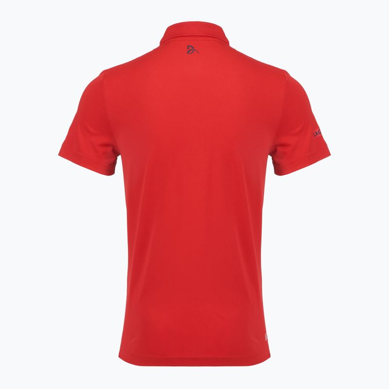 Koszulka polo męska Lacoste DH4777 red 2