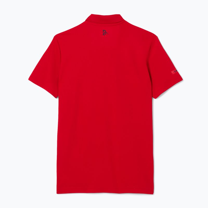 Koszulka polo męska Lacoste DH4777 red 2