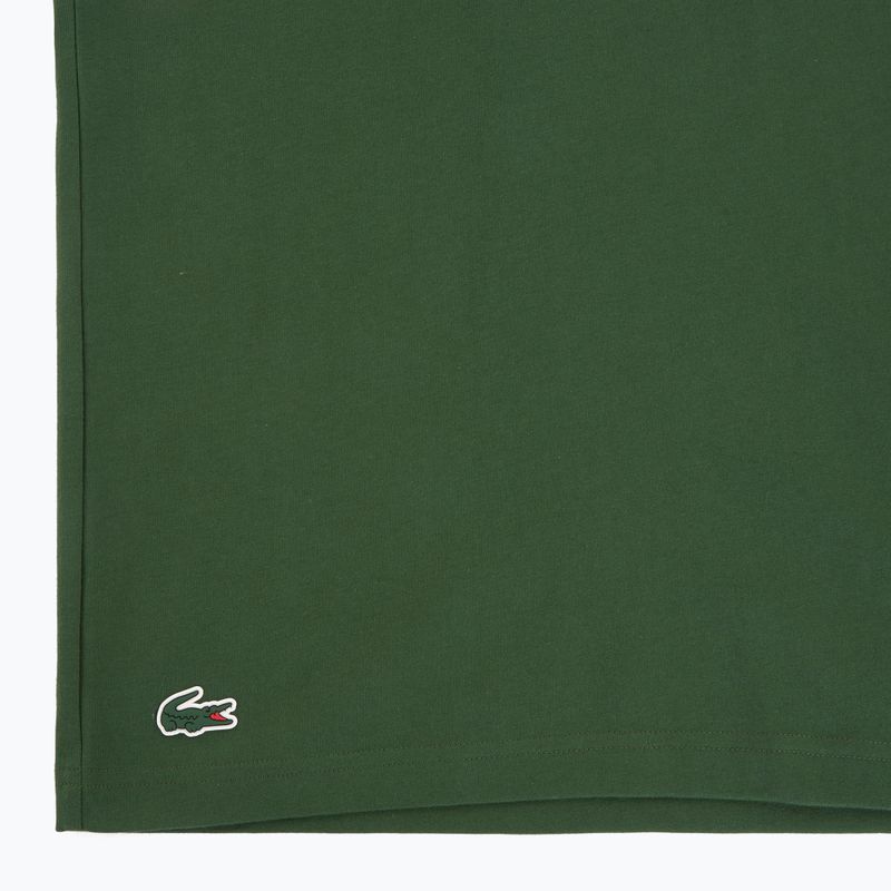 Koszulka tenisowa męska + czapka Lacoste Novak Djokovic TH1044 green/navy blue 4