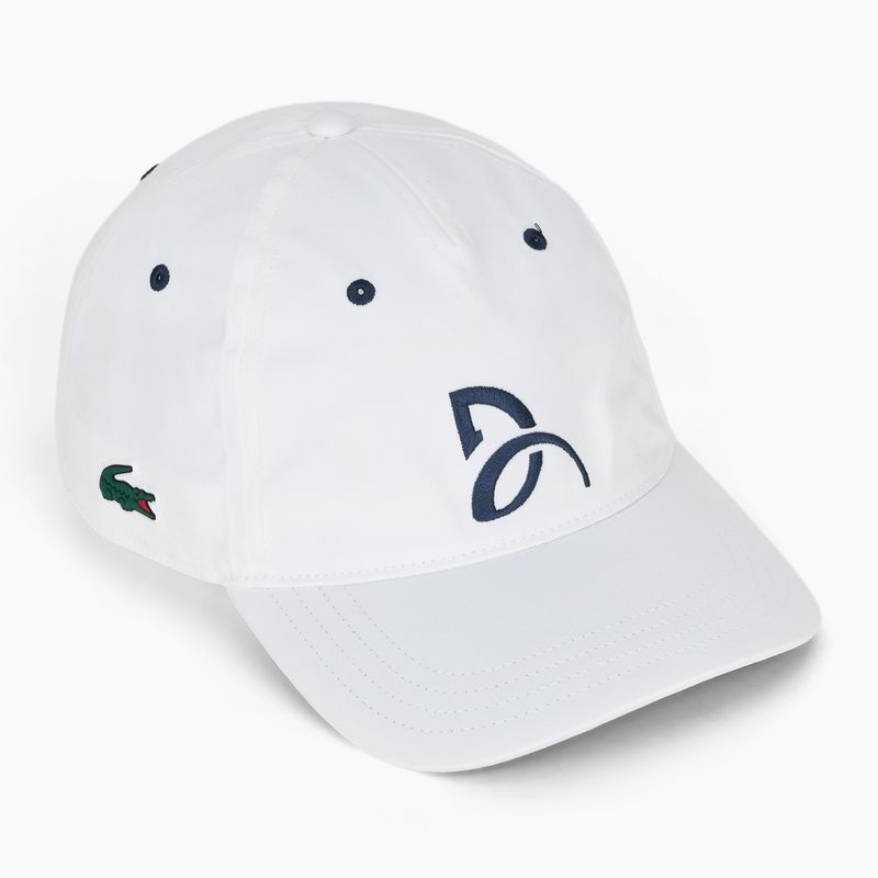 Koszulka tenisowa męska + czapka Lacoste Novak Djokovic TH1044 green/navy blue 6