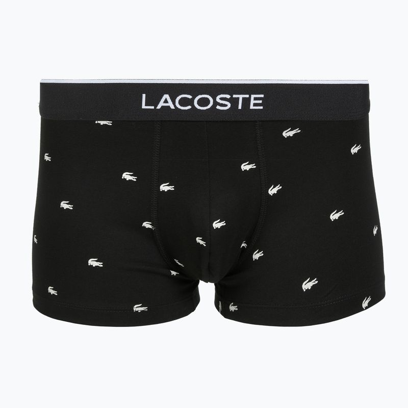 Bokserki męskie Lacoste 5H1299 3 pary black 2