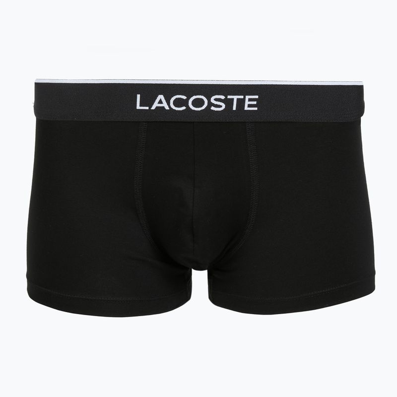 Bokserki męskie Lacoste 5H1299 3 pary black 3