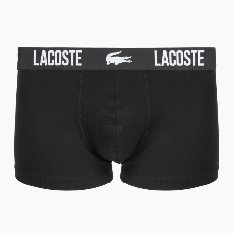 Bokserki męskie Lacoste 5H2393 3 pary black 2
