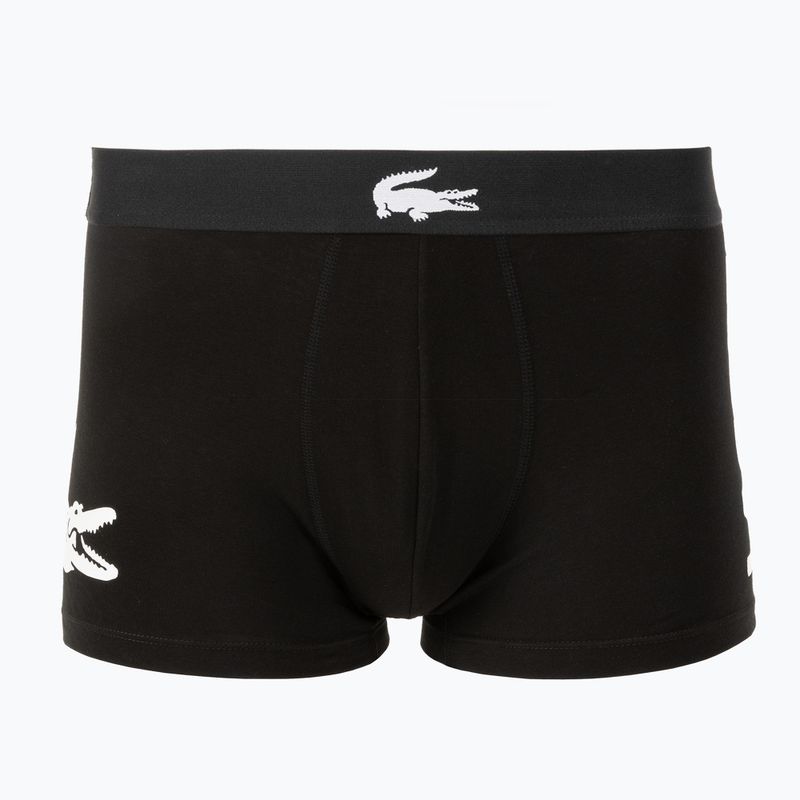 Bokserki męskie Lacoste 5H1291 3 pary black/white/black/black 3
