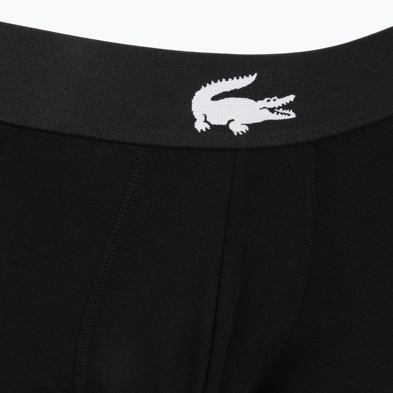 Bokserki męskie Lacoste 5H1291 3 pary black/white/black/black 5