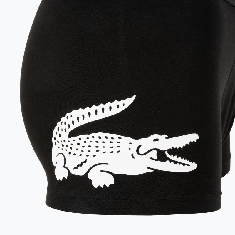Bokserki męskie Lacoste 5H1291 3 pary black/white/black/black 7