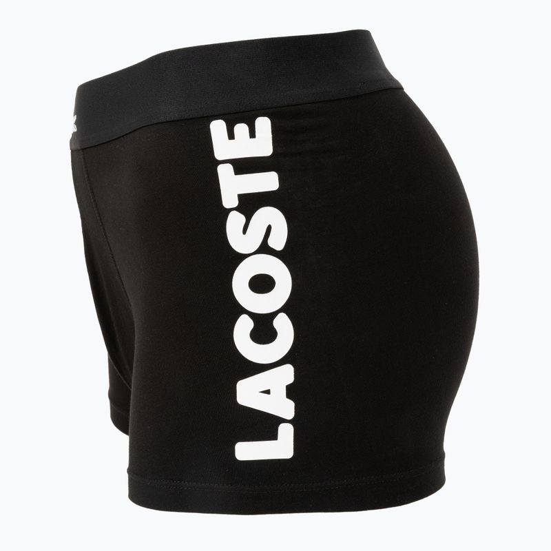 Bokserki męskie Lacoste 5H1291 3 pary black/white/black/black 8