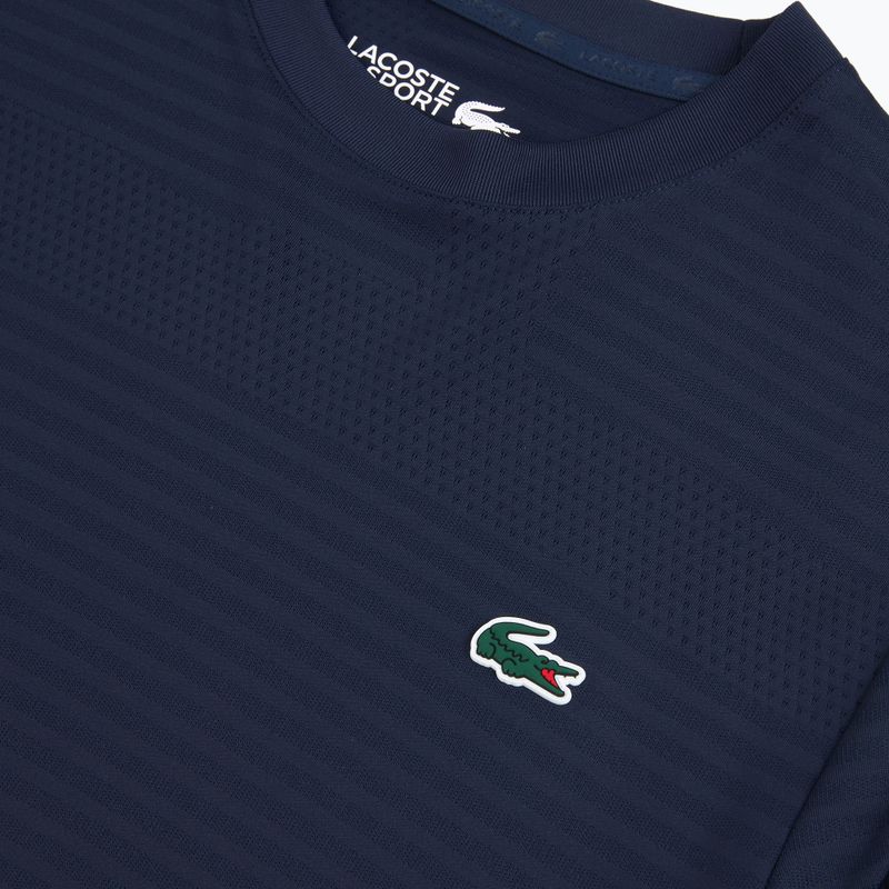 Koszulka tenisowa męska Lacoste TH0004 navy blue 3