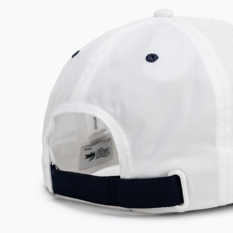 Koszulka męska + czapka Lacoste TH1044 soya/white 9