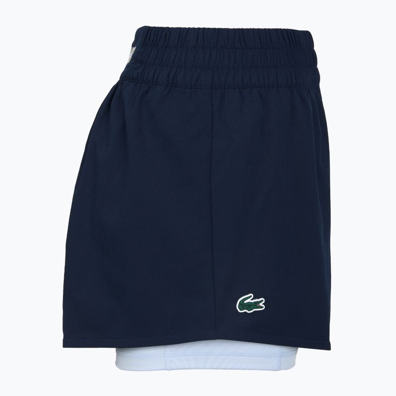 Spodenki tenisowe damskie Lacoste GF9972 navy blue/phoenix blue 3