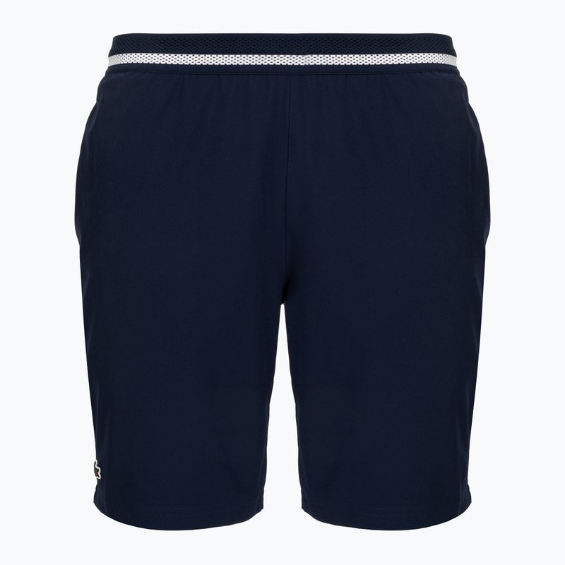 Spodenki tenisowe męskie Lacoste X Novak Djokovic GH7413 navy blue/white