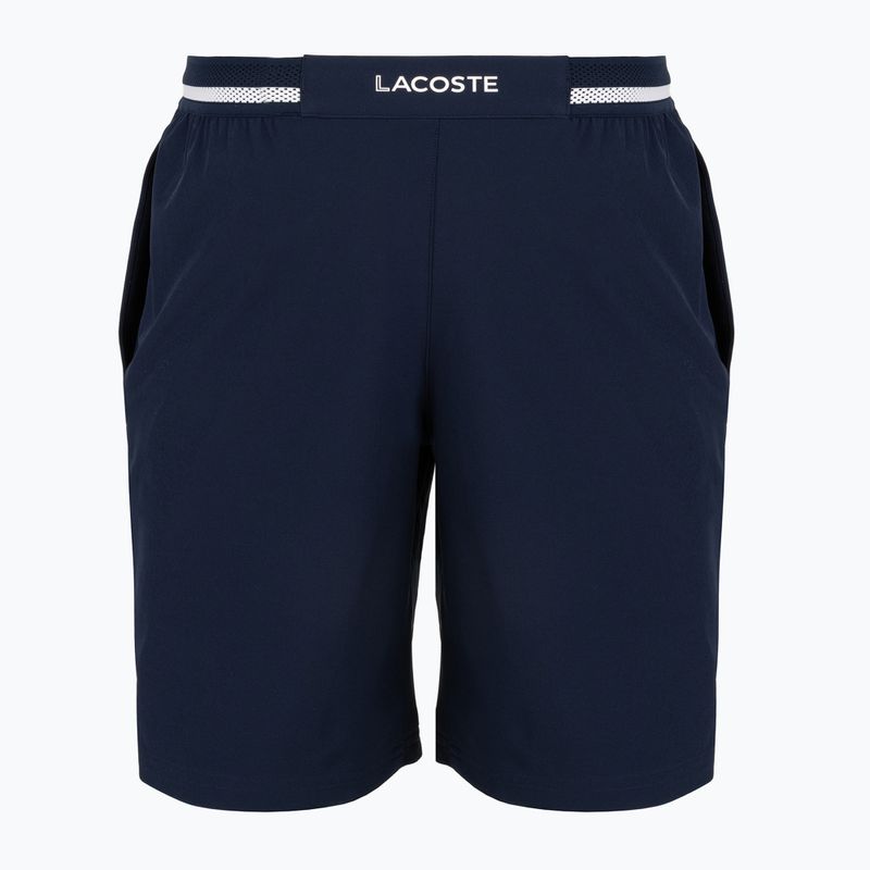Spodenki tenisowe męskie Lacoste X Novak Djokovic GH7413 navy blue/white 2