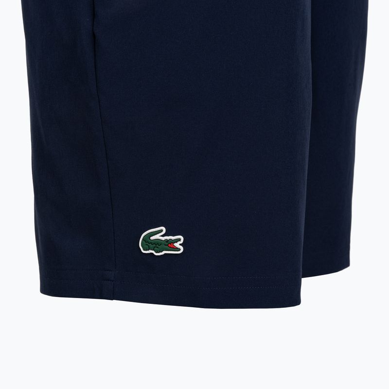 Spodenki tenisowe męskie Lacoste X Novak Djokovic GH7413 navy blue/white 3