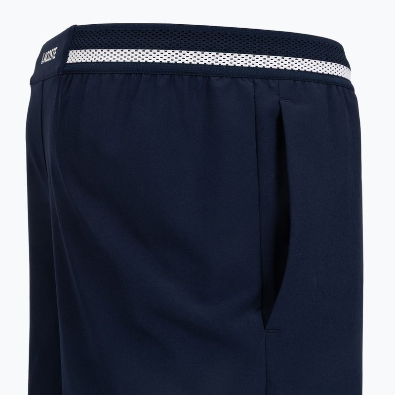 Spodenki tenisowe męskie Lacoste X Novak Djokovic GH7413 navy blue/white 5