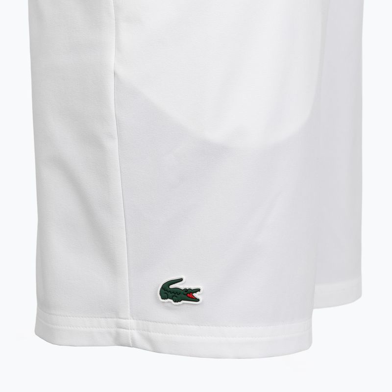 Spodenki tenisowe męskie Lacoste X Novak Djokovic GH7413 white/buffalo 3
