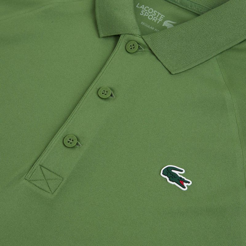 Koszulka tenisowa polo męska Lacoste Polo DH3201 lamb's lettuce 3