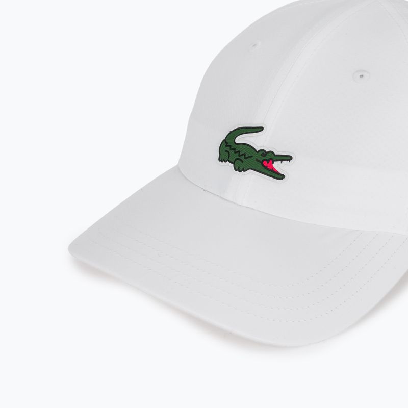 Czapka z daszkiem Lacoste RK2450 white 3
