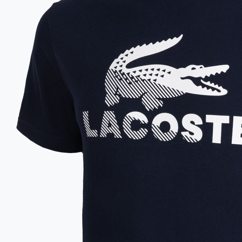 Koszulka męska Lacoste TH2630 navy blue 3