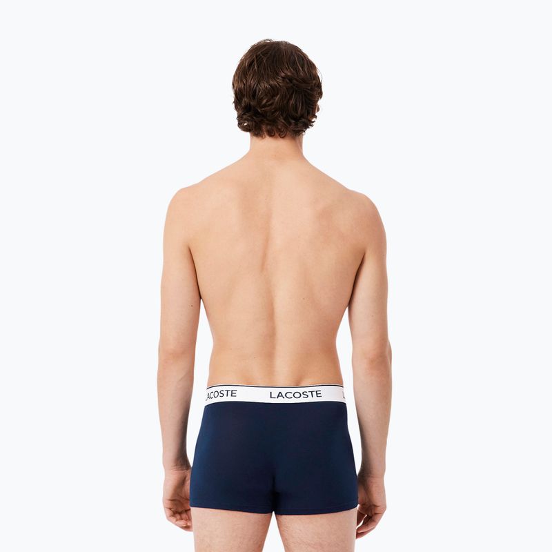 Bokserki męskie Lacoste 5H9002 3 pack navy blue 4
