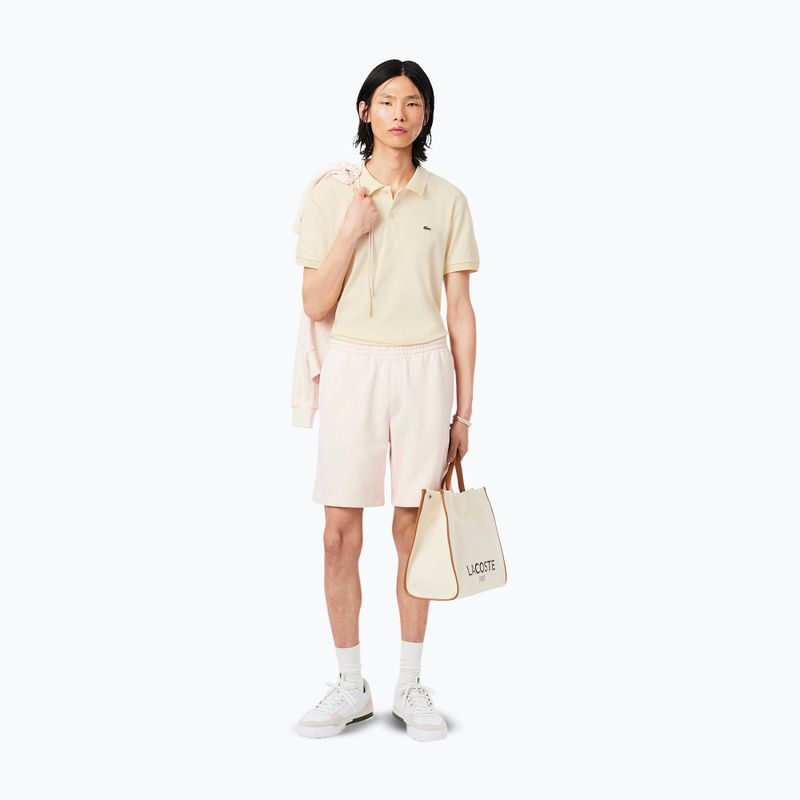Koszulka polo męska Lacoste DH2050 naturel clair 2
