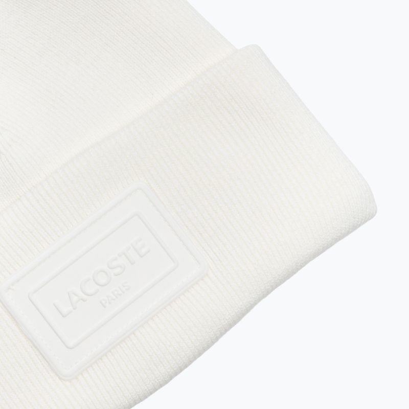 Czapka zimowa męska Lacoste RB9885 flour 3