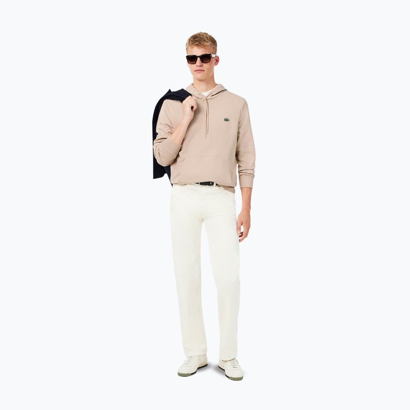 Bluza męska Lacoste SH9373 Hoodie sisal 2