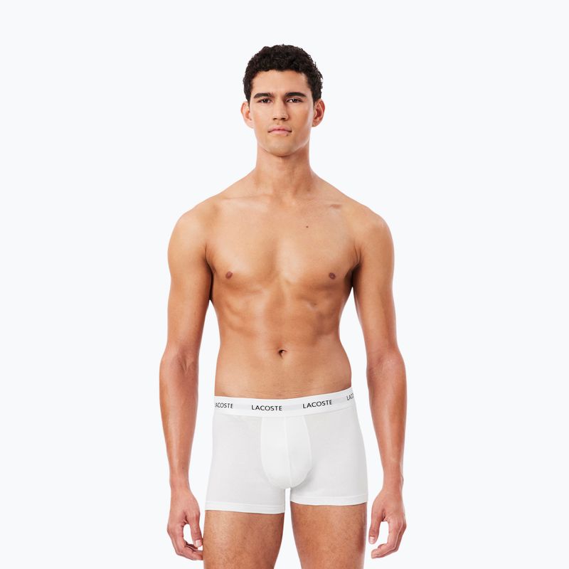Bokserki męskie Lacoste 5H5150 3 pack white 3